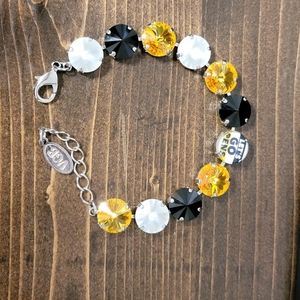 Vintage Grace Boutique Pittsburgh Penguins Bracelet